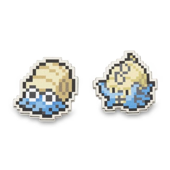 Omanyte & Omastar Pokémon Pixel Pins (2-Pack)