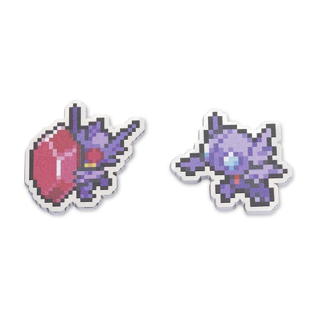 Sableye & Mega Sableye Pokémon Pixel Pins (2-Pack)