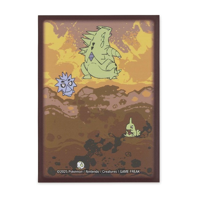 Pokémon Center × OMOCAT: Tyranitar Card Sleeves (65 Sleeves)