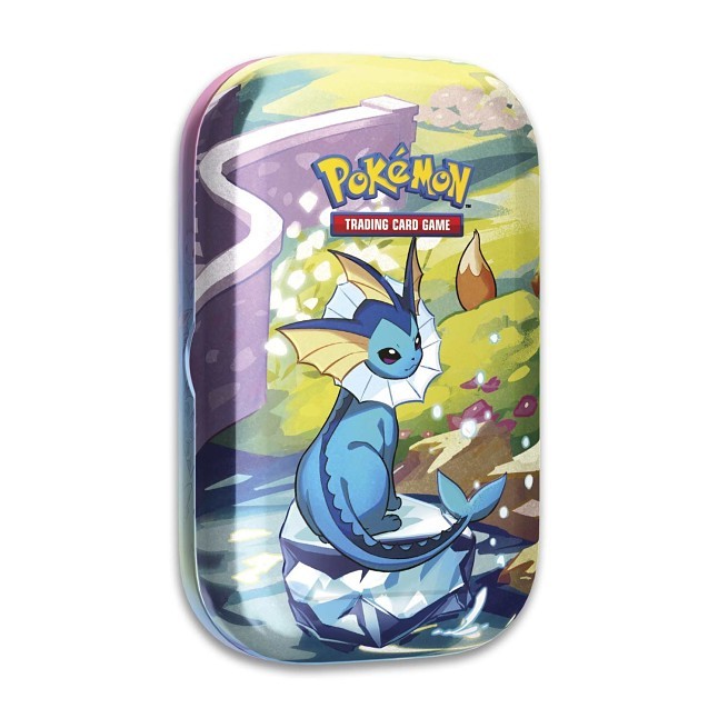 Pokémon TCG: Scarlet & Violet-Prismatic Evolutions Mini Tin (Vaporeon)