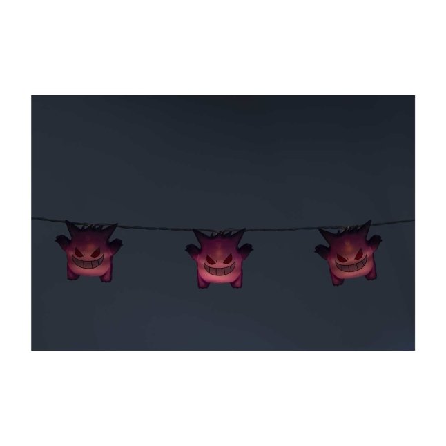 Gengar Pokémon Halloween String Lights (10 Lights)