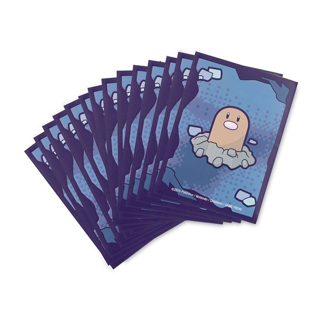 Pokémon TCG: Diglett's Cave Card Sleeves (65 Sleeves)