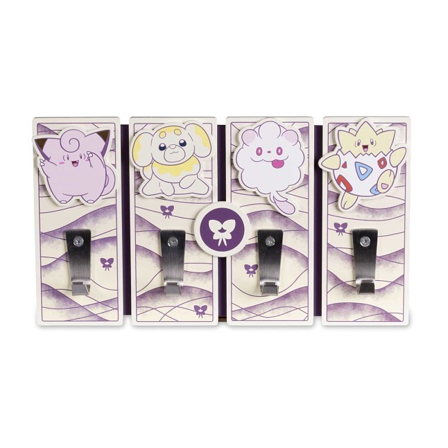 Fairy-Type Pokémon Home Accents Wall Mount Key Rack
