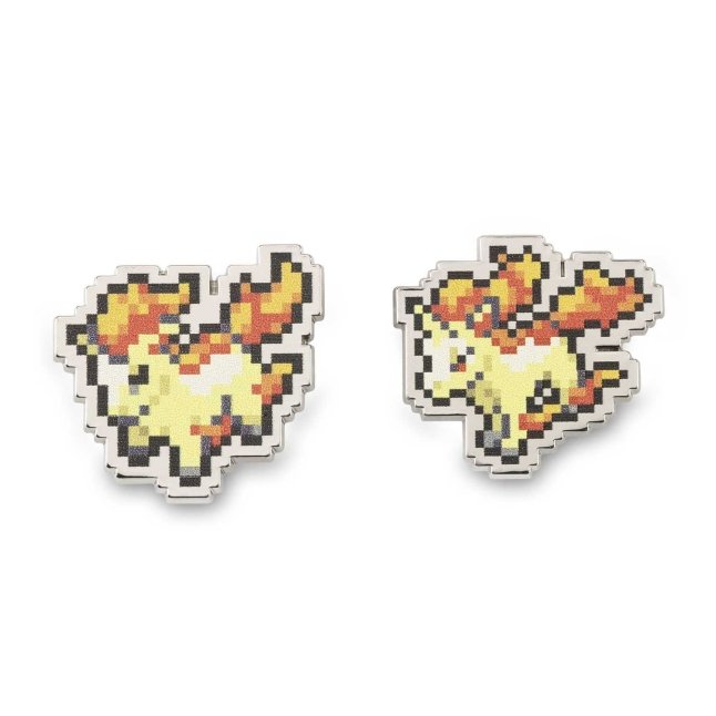 Ponyta & Rapidash Pokémon Pixel Pins (2-Pack)