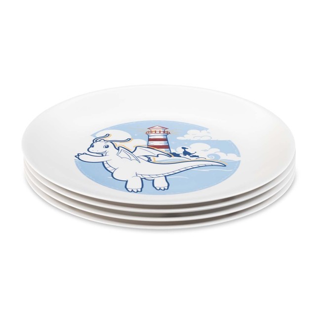 Pikachu, Dragonite, Ampharos & Pelipper Pokémon Summer Plates (4-Pack)