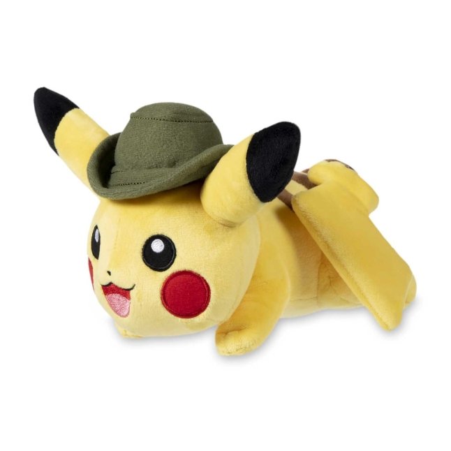 Safari Pikachu Poké Plush - 8 In.