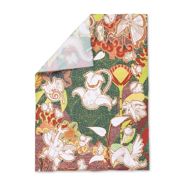 Floral Forest Pokémon Outdoor Dining Plates, Cups & Tablecloth Bundle