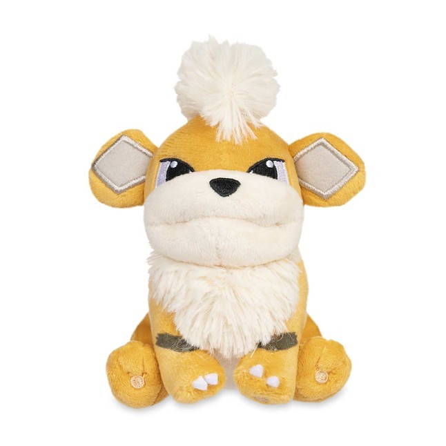 Growlithe Sitting Cuties Plush - 5 ¼ In.